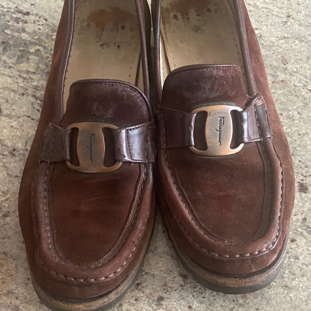 Woman’s Brown Leather Loafers